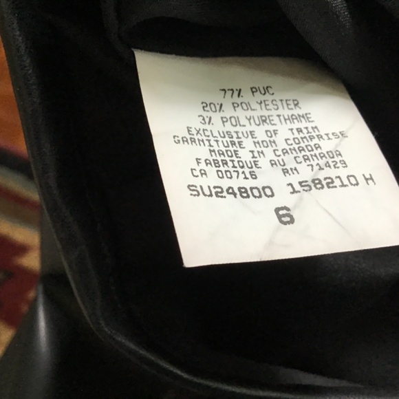 Studio Jax pleather skirt, like new - Picture 3 of 3